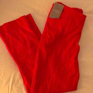 Anthropologie Red slacks.